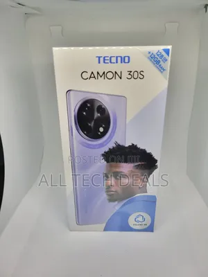 New Tecno Camon 30S 128 GB Black