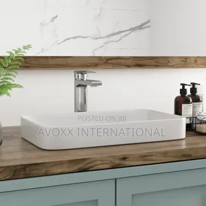 ALLY 12" Rectangular Drop-in Bathroom Sink ,Ceramic
