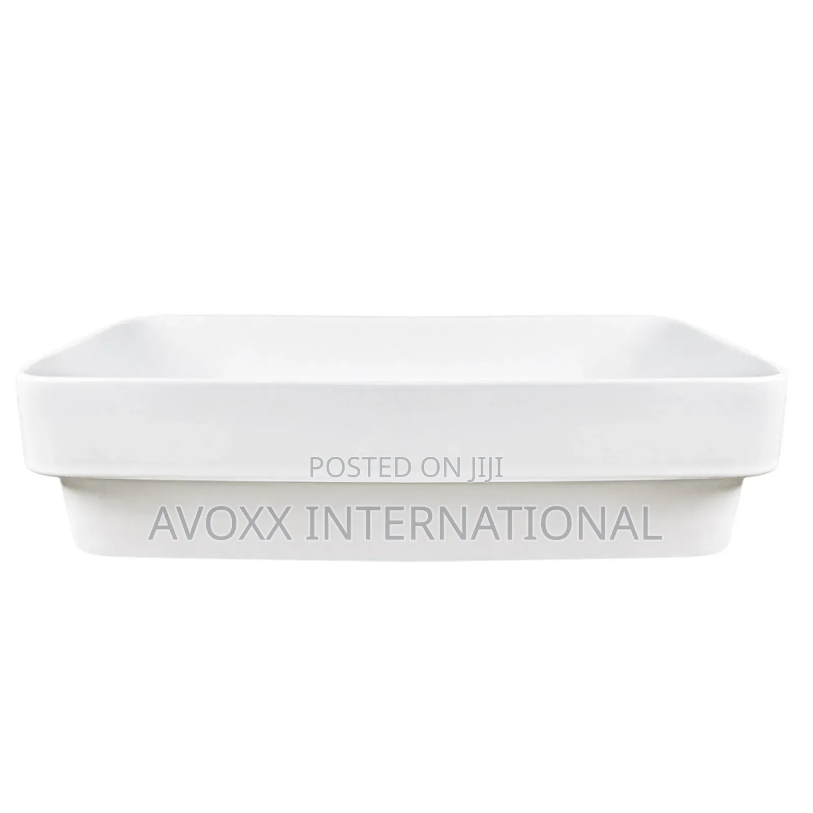 ALLY 12" Rectangular Drop-in Bathroom Sink ,Ceramic