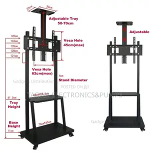 Compatible Size 32-75 TV Trolley