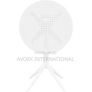 Siesta Sky Folding Table 60 Round - 2 PCS/ White Color