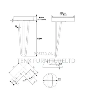 Console Table ( Solid Wood )