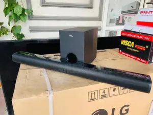 Upgrade Your Tv's Audio With the TCL 200W Soundbar.