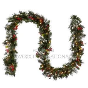 NTC Pre-Lit Artificial Christmas Garland 9ft