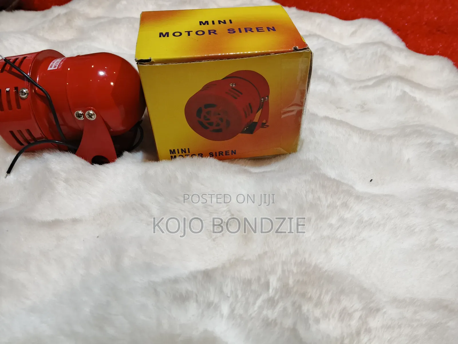 Mini Motor Siren
