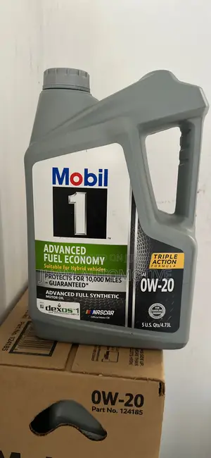 Original Mobil 1 Adv Fuel Economy Full Syn Oil 0w-20 5qt From Usa