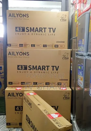 Ultra Slim Frame 43inches Smart Ailyon Television Smart TV