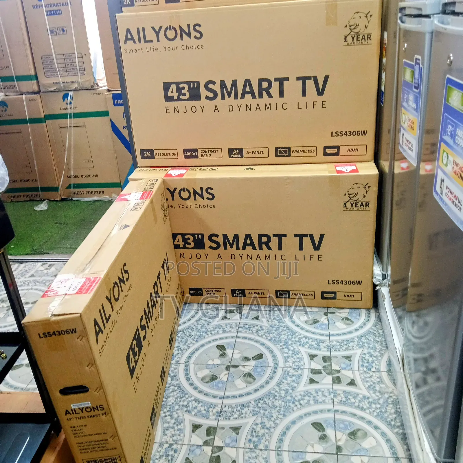 Energy Saving Ailyons 43inches Smart Television Television