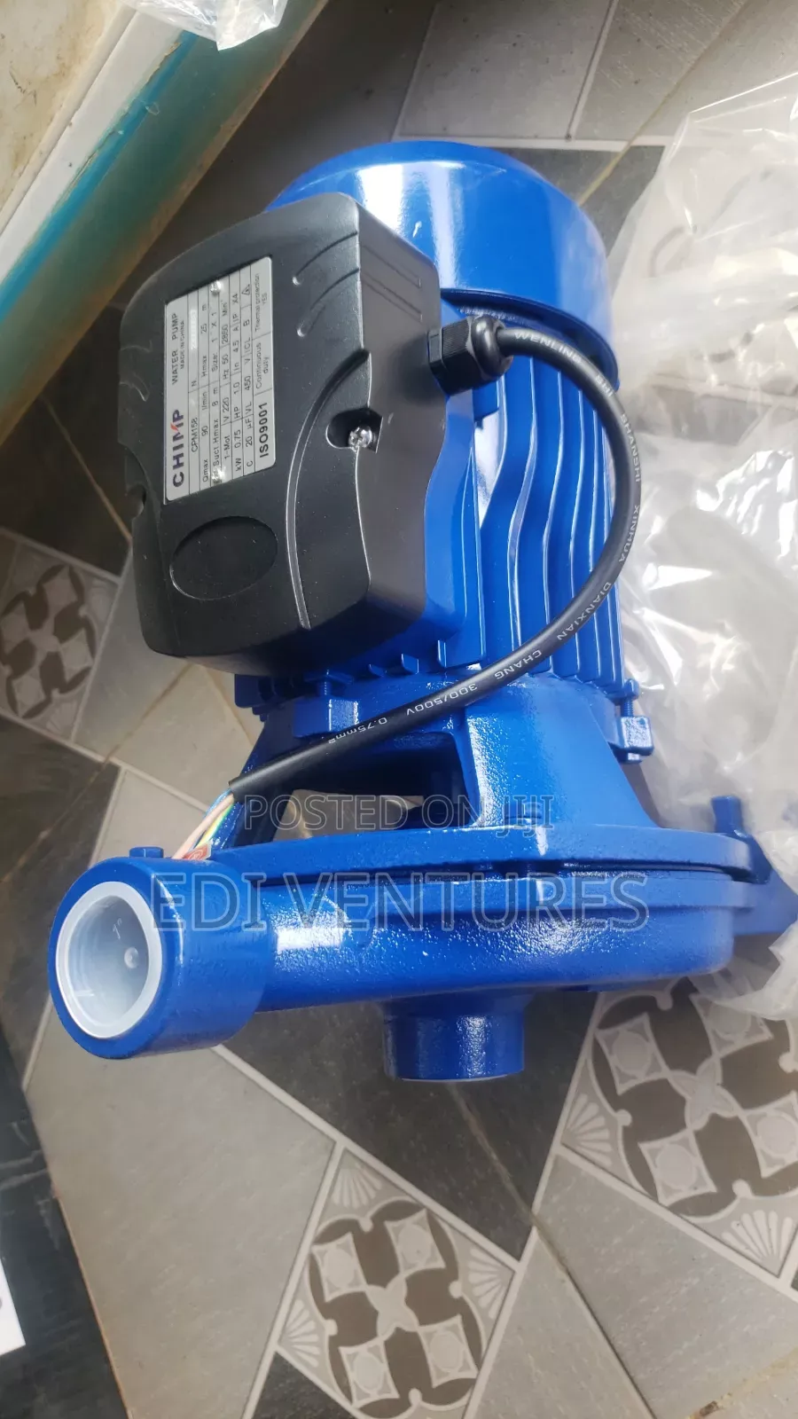 Chimp/ Ecoolmax 1.0hp Water Pump