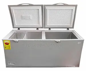 Keep Clam and Cool on Nexus 560ltr Double Door Chest Freezer