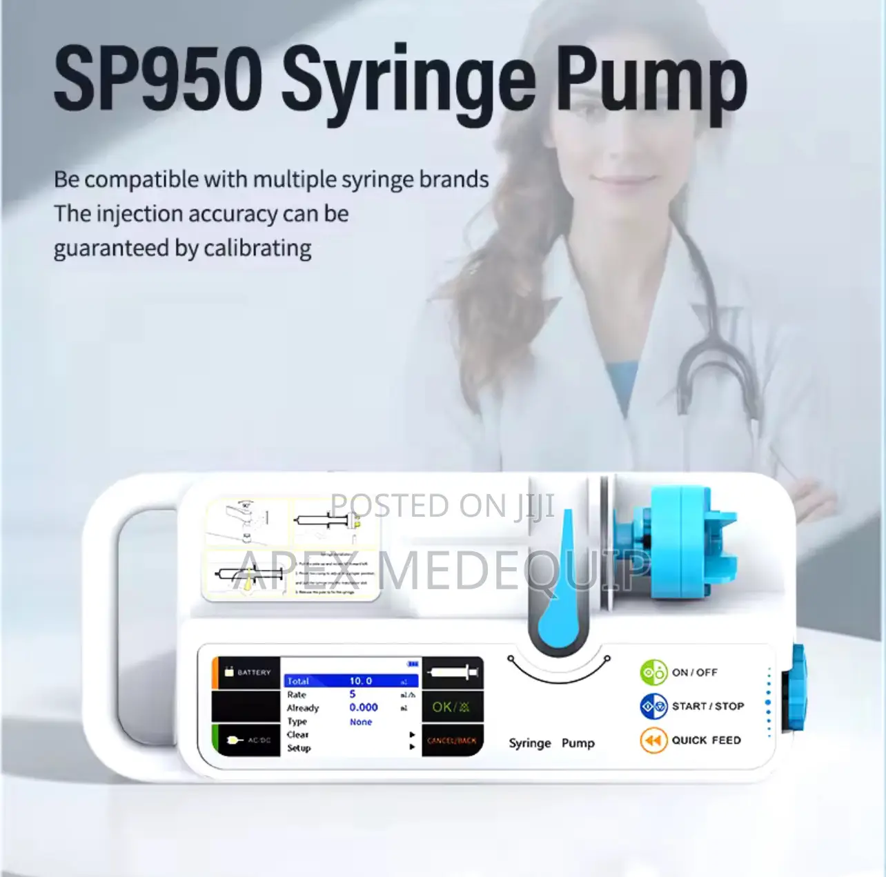 Syringe Pump Contec ( Infusion Pump )