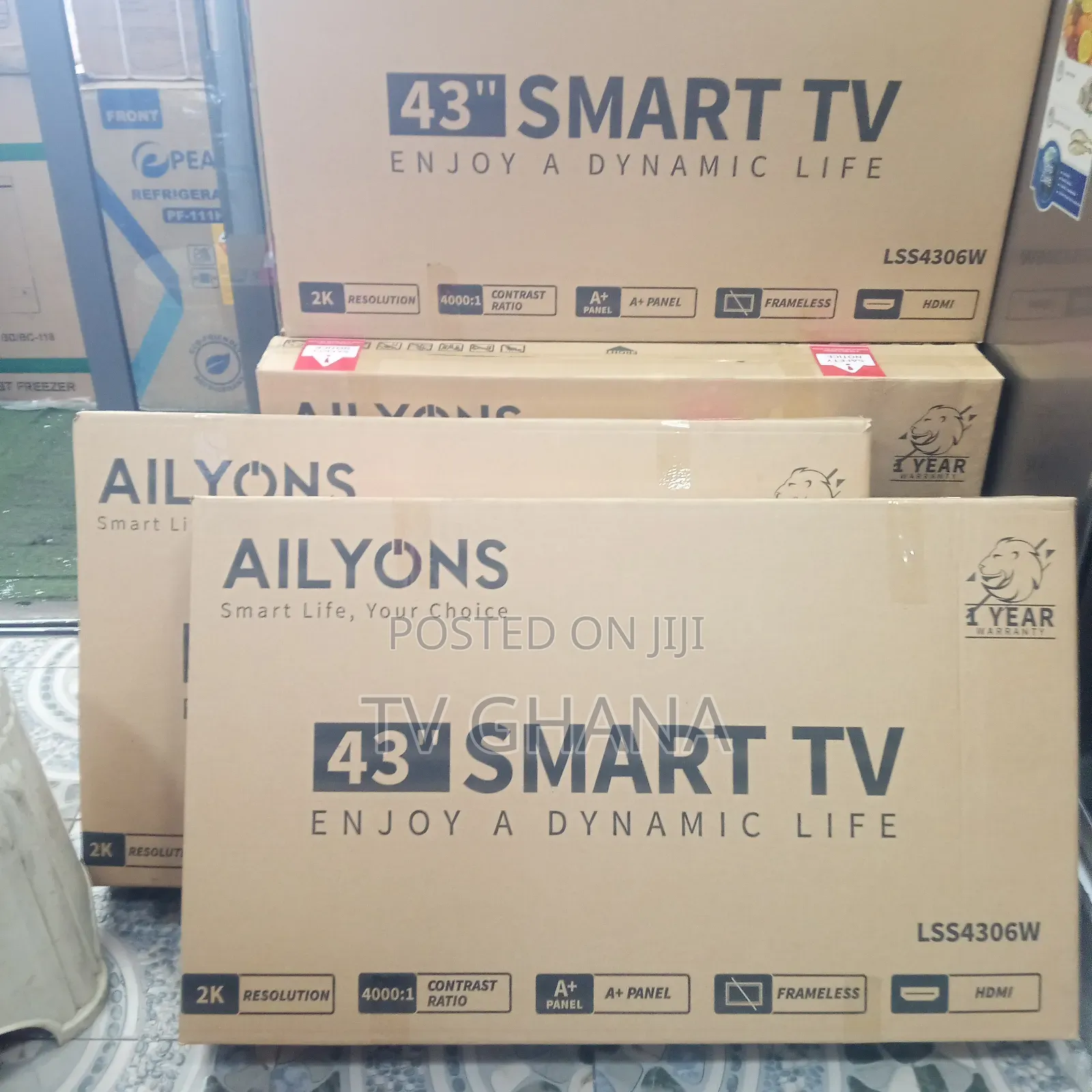 Advanced 43inches Smart Ailyons Television Ailyon Television