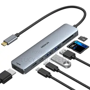 Usb Type C to Hdmi 8 in 1 Adapter