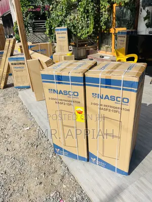 Original Nasco Nasf2-13fl Electric Fridge(110l)Silver.
