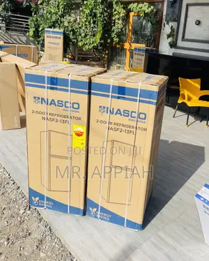 Unique Nasco Nasf2-13fl 2 Door Electric Fridge(Silver)112l