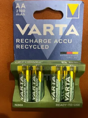 Rechargeable AA Varta Batteries
