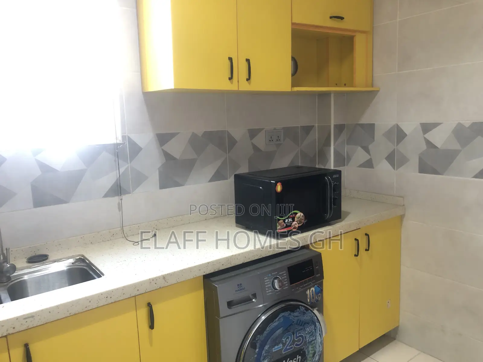 1bdrm Apartment in Elaffhomesgh, East Legon for rent