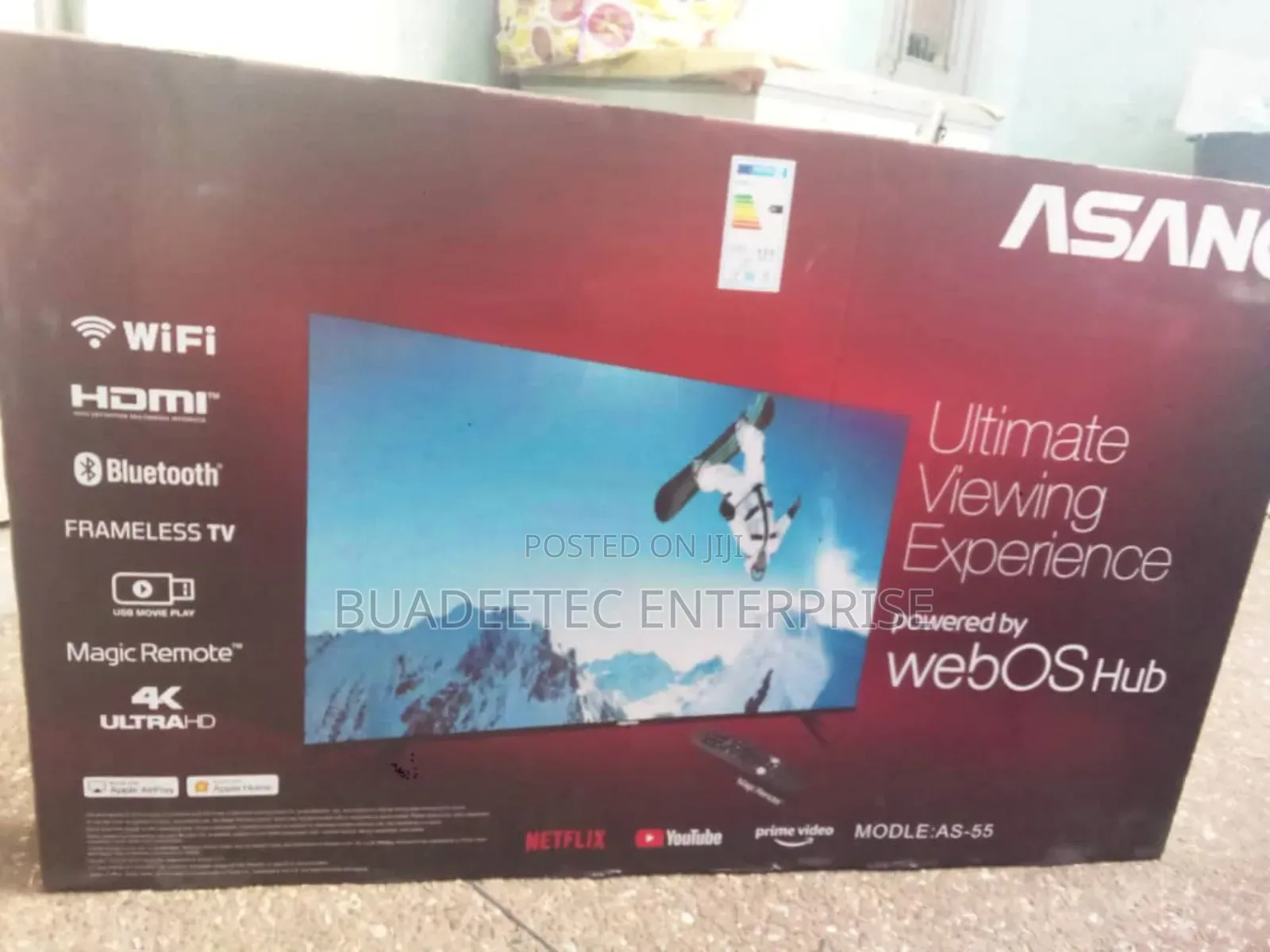 Asano 55incs Web Os Hub