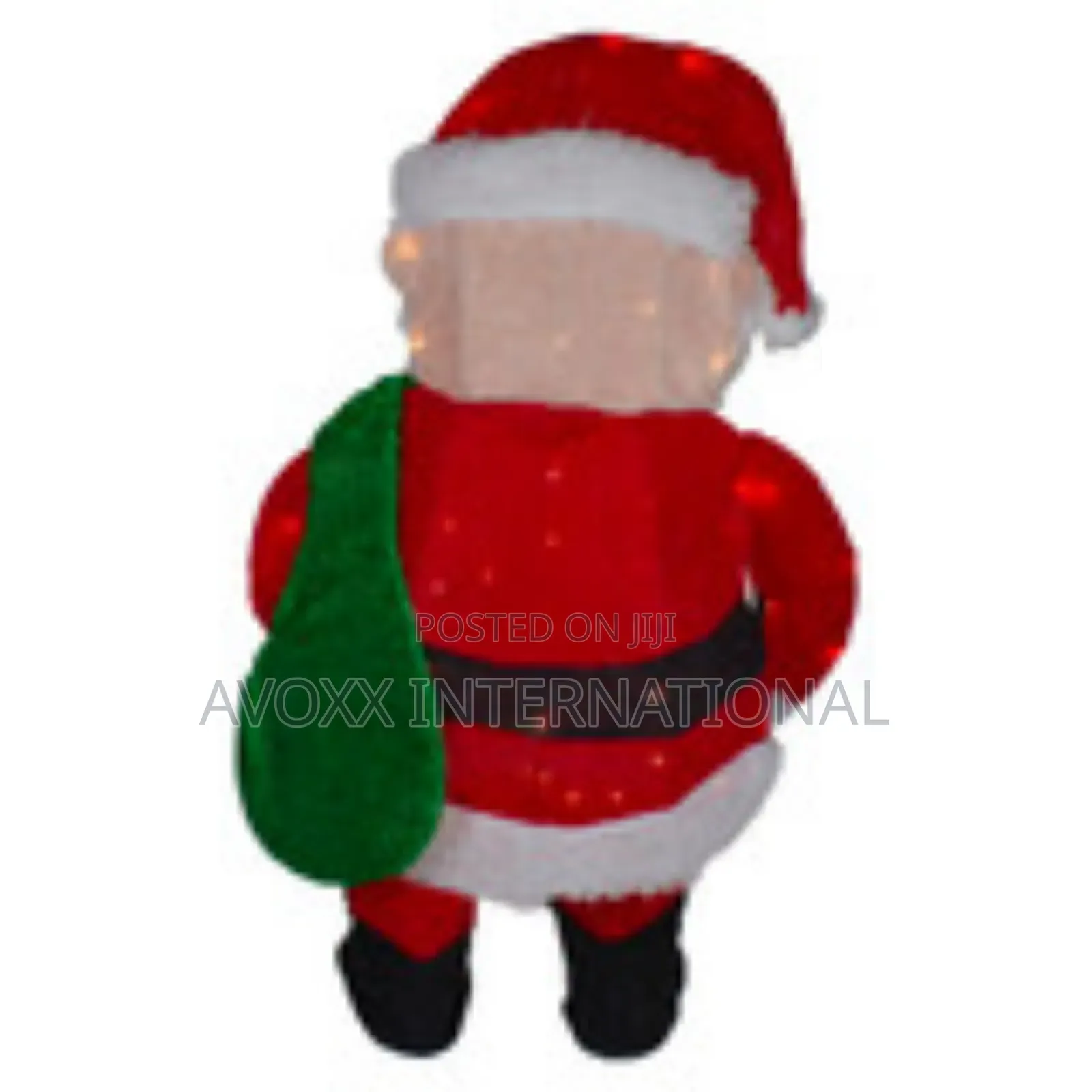 Northlight 32" Lighted Chenille Santa Christmas Decoration