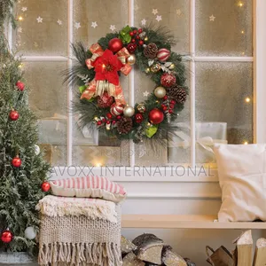 Faux Lighted 16.93'' Wreath