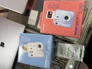 Fujifilm Instax Mini 12 Instant Camera With a Free Pack of Film
