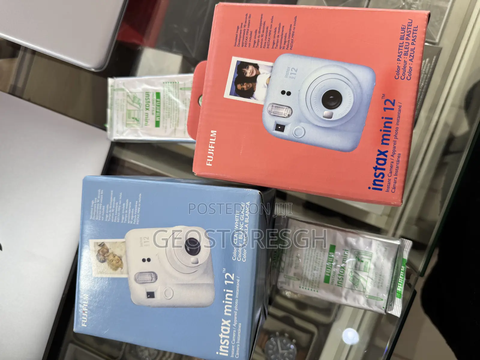 Fujifilm Instax Mini 12 Instant Camera With a Free Pack of Film