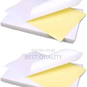 100pcs Ultra A4 Glossy Sticker Sheets