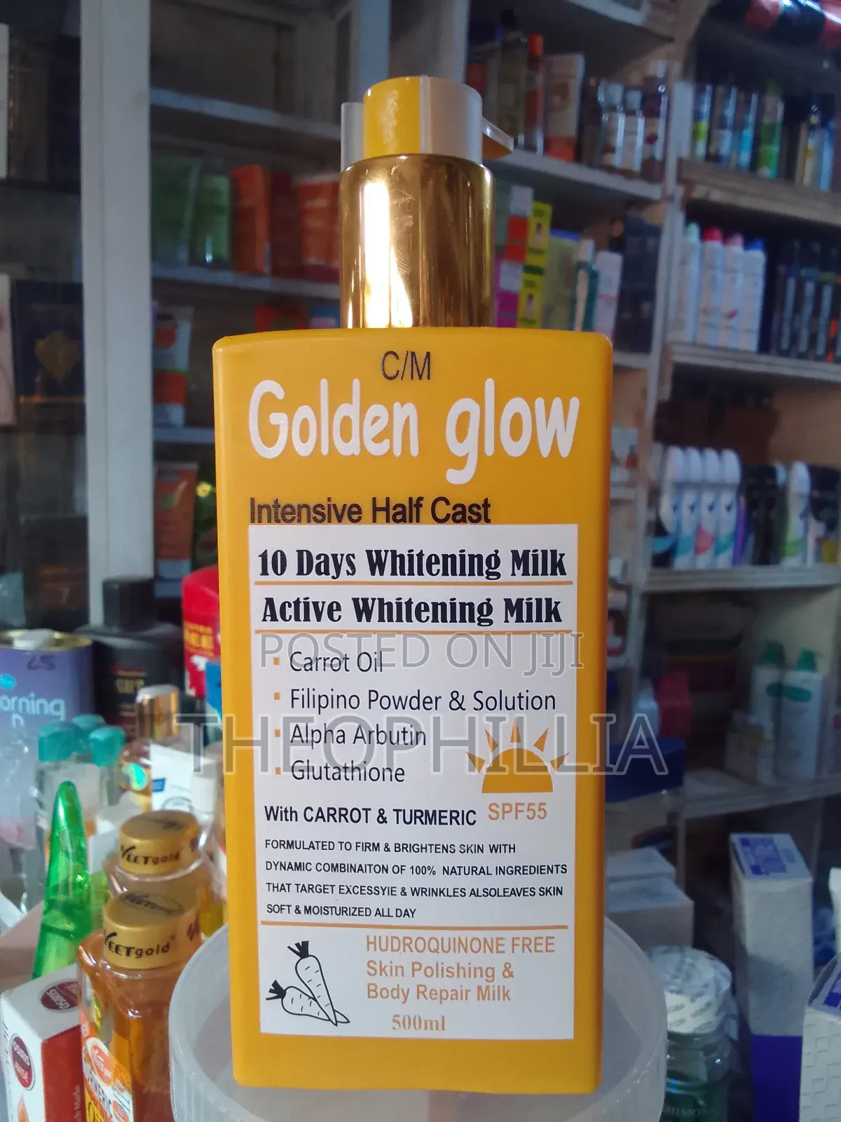 Golden Glow Intense Halfcast Lotion