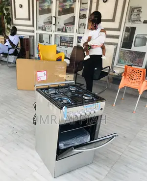Choose Volcano 50x50 Gas Oven 4 Burner(Silver).