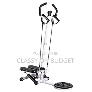Mini Stepper Machine With Handlebar, Twister Resistance Band