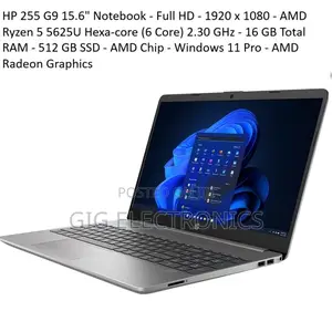 New Laptop HP 15 16GB AMD Ryzen 5 SSD 512GB