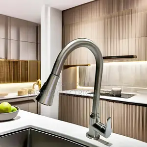 Pull Out Taps-kitchen Sink Taps, Basin,With 360 Swivel Spout