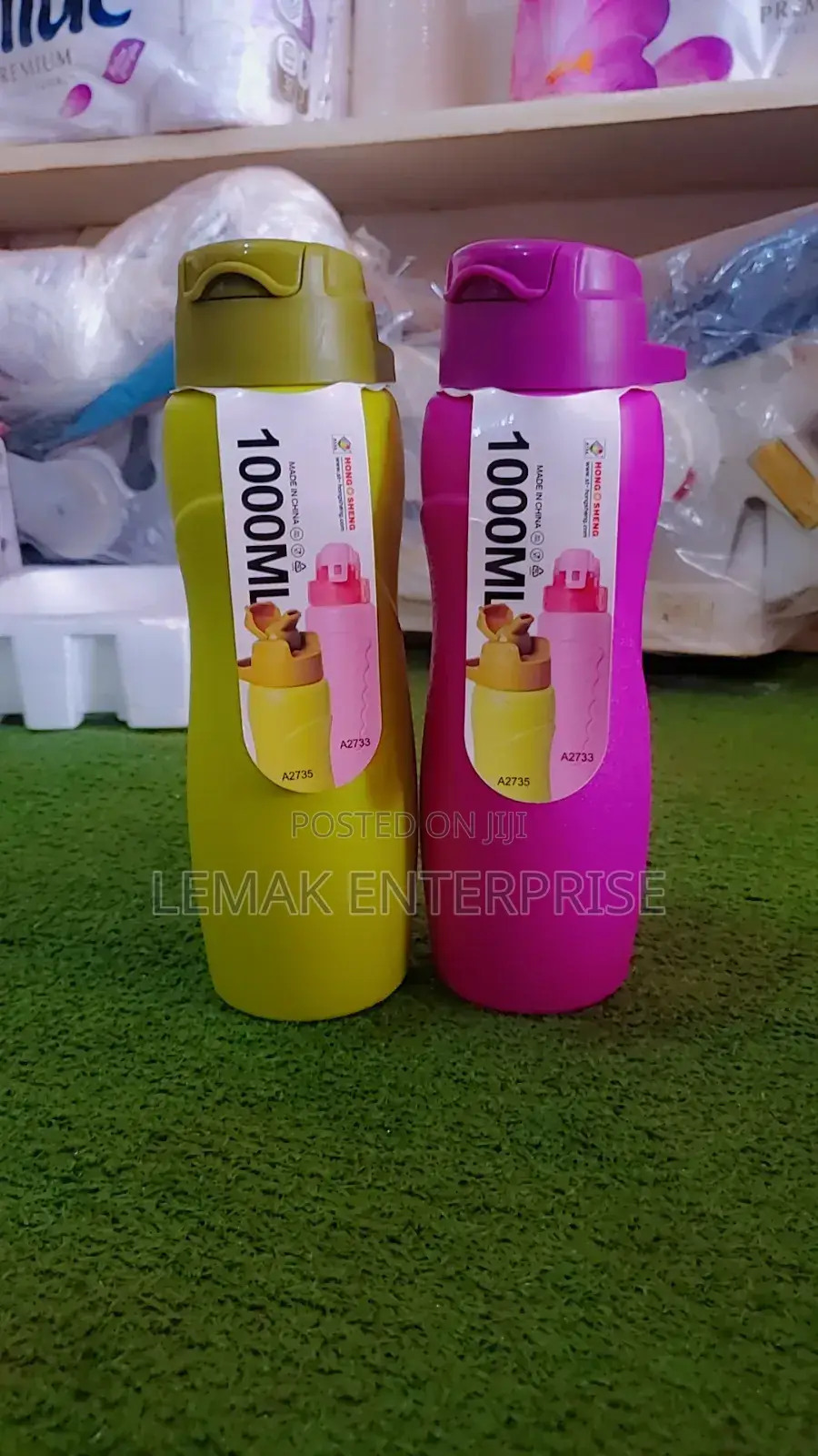 Plastic Water Bottle 1000ml