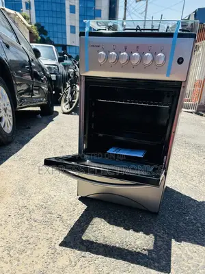 Fantastic Job Gas Electric 2+2 Stove Oven Volcano Grey