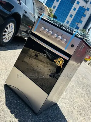 Stylish Look 3+1 Stove Gas Electric Cooker Oven Grey.
