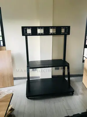 Heavy-Duty Mobile TV Stand
