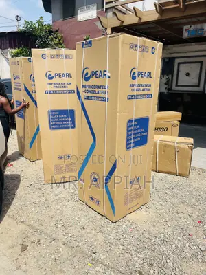 High Quality Pearl PF 433 BBGWD-1A 2 Door Electric Fridge.