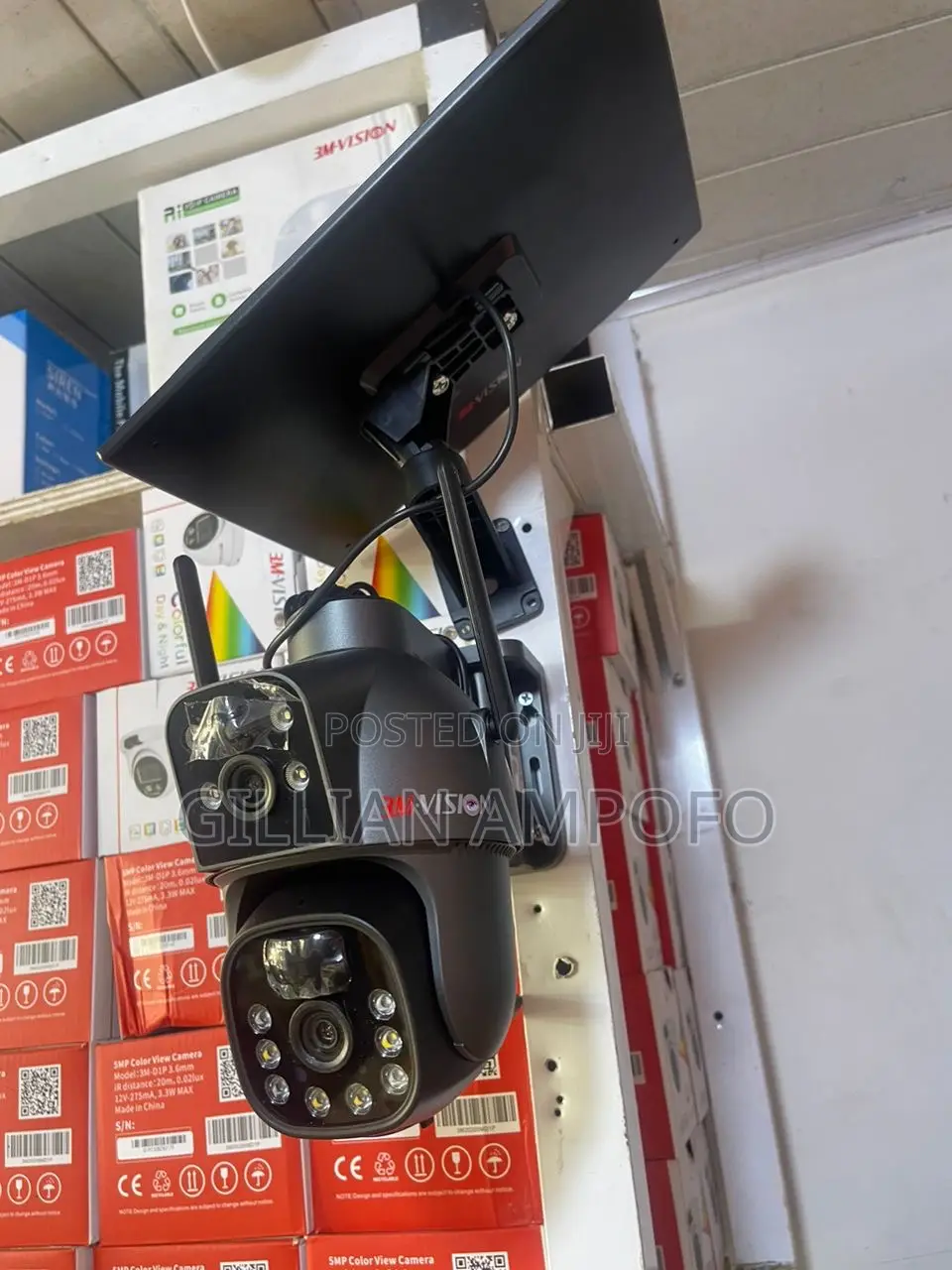 3mvision Dual Lens Solar PTZ 3m-Sd250