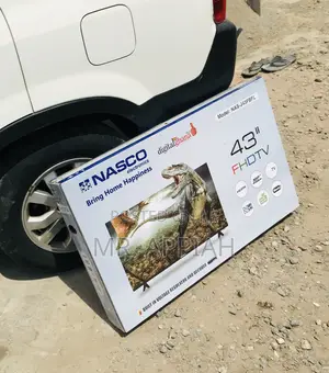 Sealed in Box Nasco 43 Inch FHD Satellite Television.