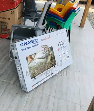 Newly in Stock Nasco 43 Inch FHD Television.