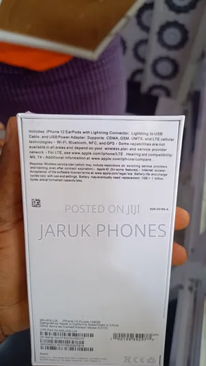 New Apple iPhone 12 128 GB Purple