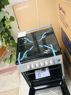 Sleek 4 Gas Burner Oven Volcano 50/50