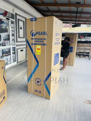 Shop Pearl PF 433 BBGWD-1A 2 Door Electric Fridge.