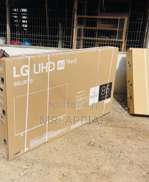 Durable Lg86ur7800 86” Uhd Smart Television(Black).