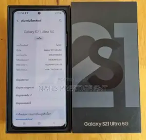 New Samsung Galaxy S21 Ultra 5G 256 GB Black