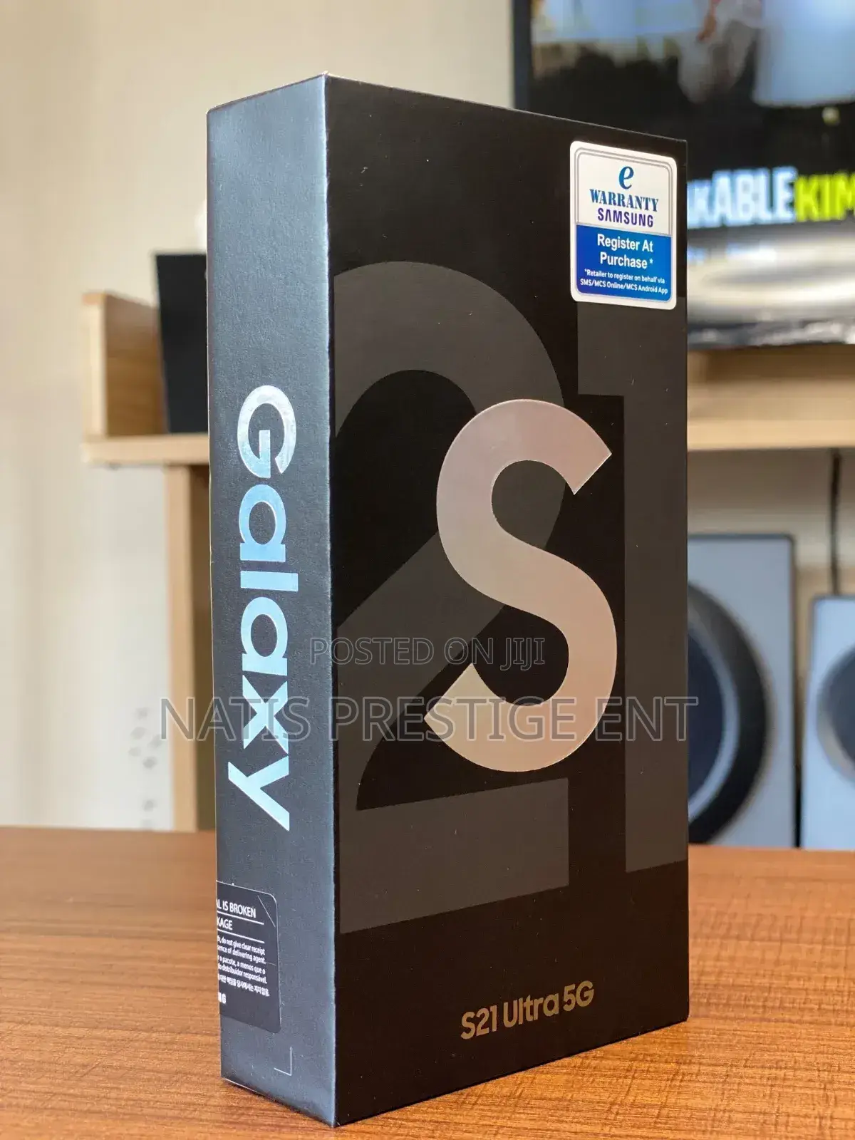 New Samsung Galaxy S21 Ultra 5G 256 GB Black