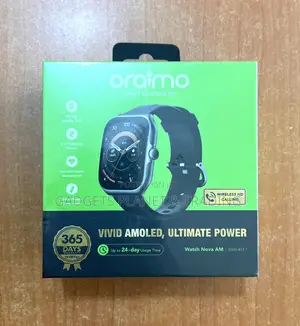 Oraimo Nova Am 2.01" Amoled Screen Smart Watch | Osw-812