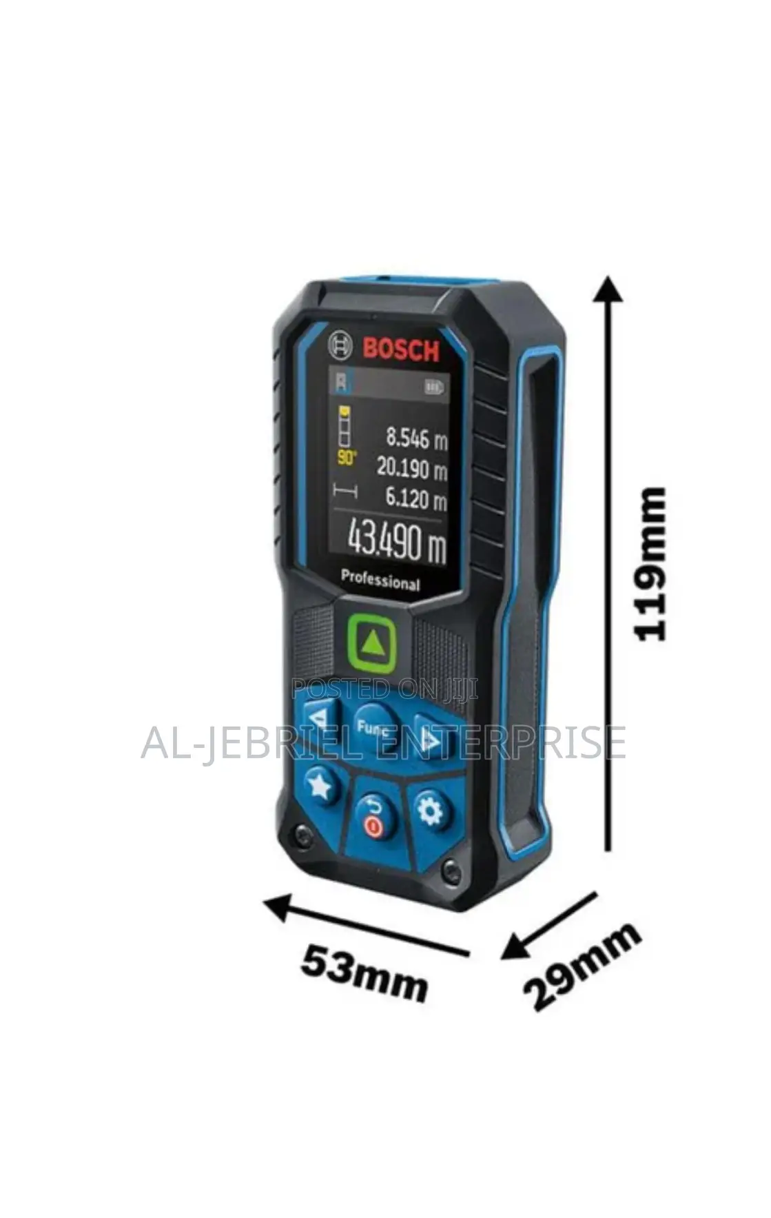 GLM 50-25 BOSCH 50M Laser Distance Detector