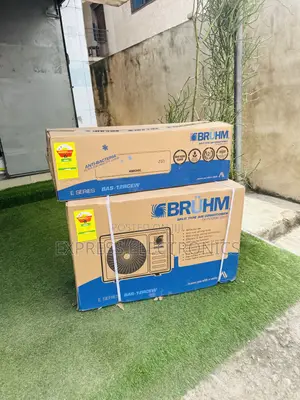 Anti Cold Function Bruhm Split R410 Gas 2.5hp Inverter