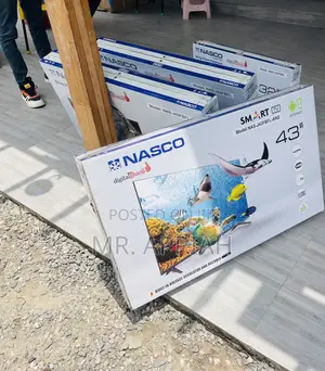 High Quality Nasco 50” FHD Satellite Electric Tv.
